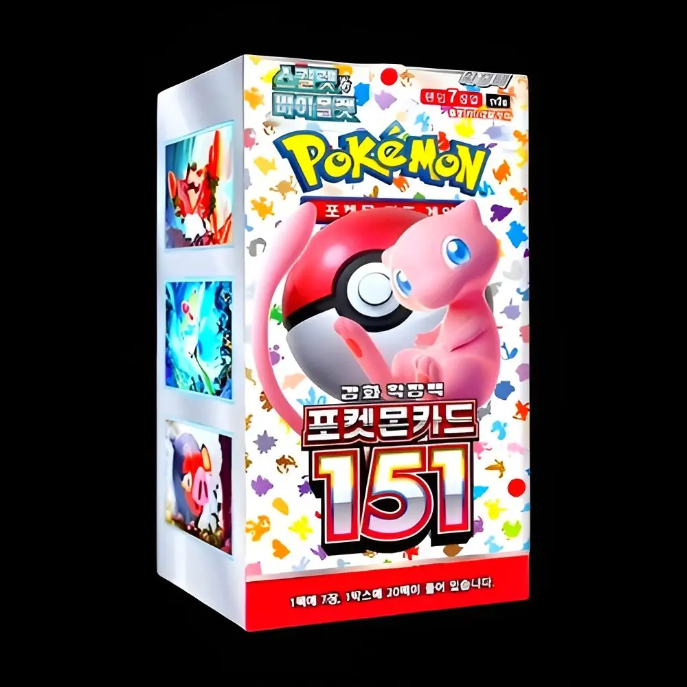 151 Booster Box Korean (Sealed) - tcghub.in 151 Booster Box Korean (Sealed) - tcghub.in
