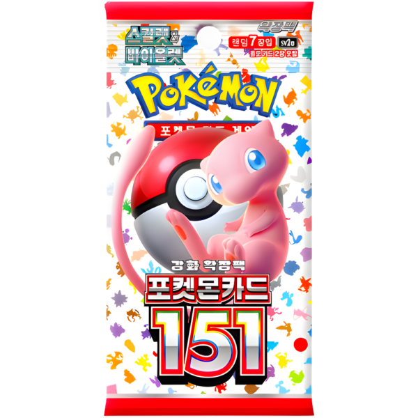 151 Booster Pack Korean (Sealed)