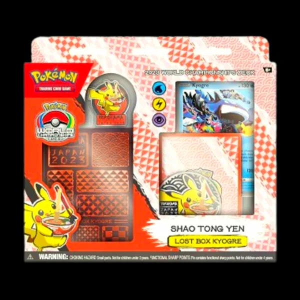 2023 World Championship Deck Set Kyogre English (Sealed)
