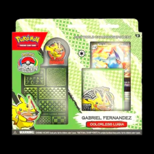 2023 World Championship Deck Set Lugia English (Sealed)