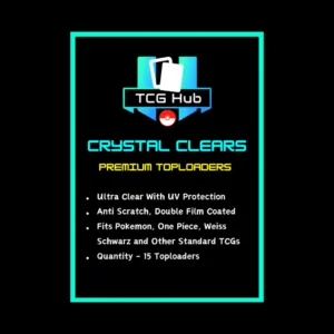 Crystal Clears By TCGHub - Pack Of  15 Premium Toploaders