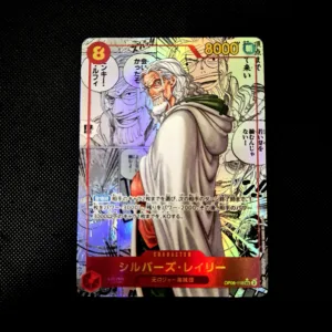 Silvers Rayleigh Manga Rare OP08-118 (Mint)
