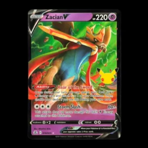 Zacian V Celebrations Stamped English (NM)