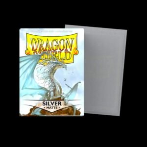 Dragon Shield – Silver Matte (100 Premium Deck Sleeves)