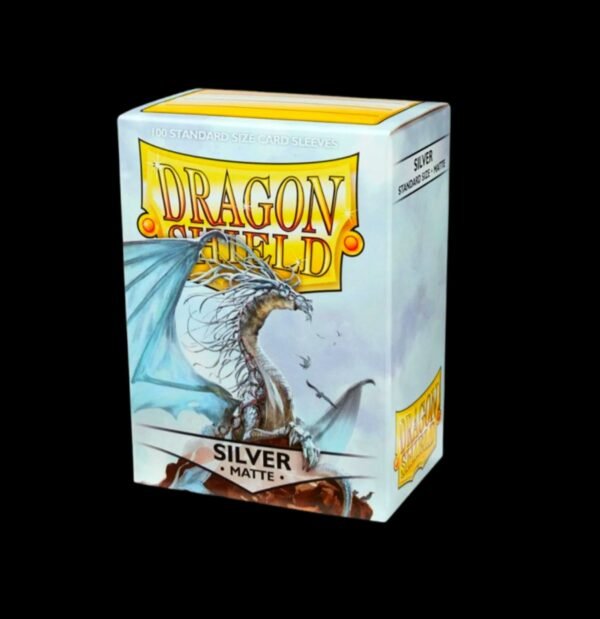 Dragon Shield – Silver Matte (100 Premium Deck Sleeves) - Image 2