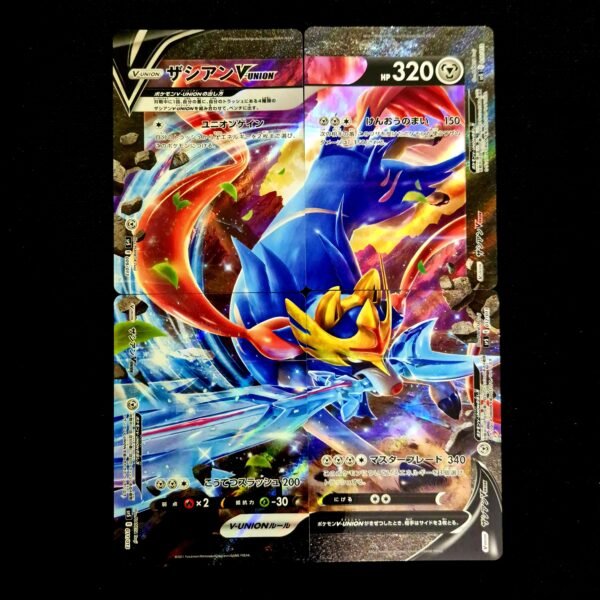 Zacian V-UNION Japanese (NM) [All 4 Cards Included]