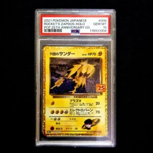 Team Rocket's Zapdos 25th Anniversary Japanese PSA 10