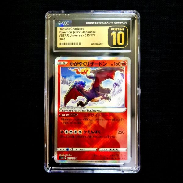 Radiant Charizard Japanese CGC Pristine 10