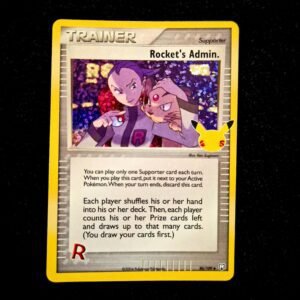Rocket's Admin Holo Celebrations English (NM)