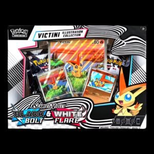 Victini Illustration Collection Box Black Bolt & White Flare English (Sealed)