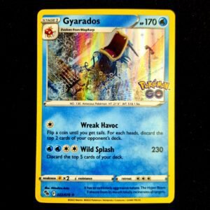 Garyados Pokemon Go Stamped Holo English (LP)