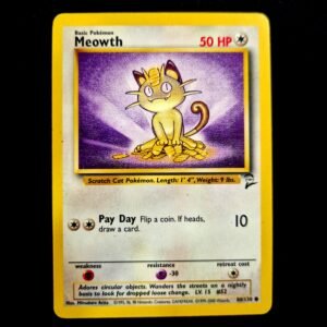 Meowth Base Set 2 English (MP)