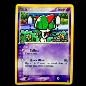 Ralts ex Delta Species Stamped Reverse Holo English (HP)