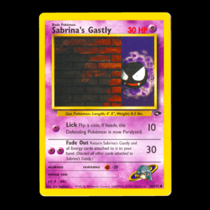 Sabrina's Gastly Gym Challenge English (LP)