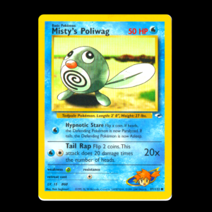 Misty's Poliwag Gym Heroes English (LP)