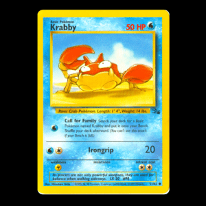 Krabby Fossil English (HP)