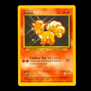 Vulpix Base Set English (MP)