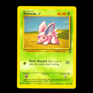 Nidoran♂ Base Set 2 English (LP)