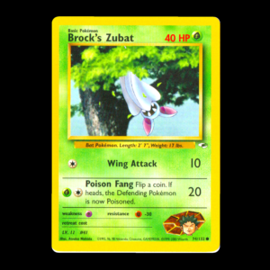 Brock's Zubat Gym Heroes English (LP)