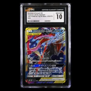 Greninja & Zoroark Tag Team Japanese CGC 10