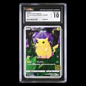 Pikachu 25th Anniversary Celebrations CGC 10