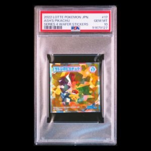 Pikachu LOTTE Chocolate Sticker  PSA 10