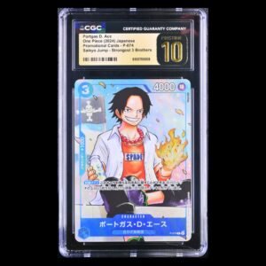 Portgas D. Ace P-074 Saikyo Jump Promo Japanese CGC Pristine 10