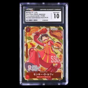Luffy Promo P-080 Japanese CGC 10