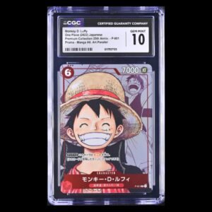 Luffy Promo P-001 Manga Background Parallel CGC 10