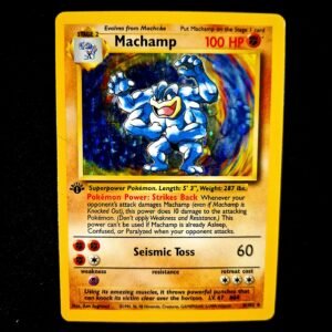 Machamp Holo 1st Edition Base Set English (MP)