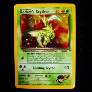 Rocket's Scyther Holo Gym Heroes English (LP)