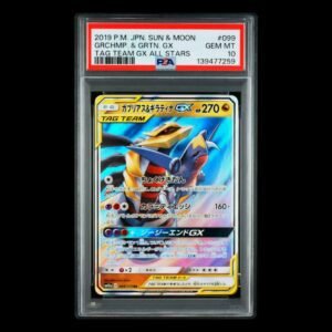 Giratina & Garchomp Tag Team Japanese PSA 10