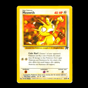 Meowth Team Roket English (HP)