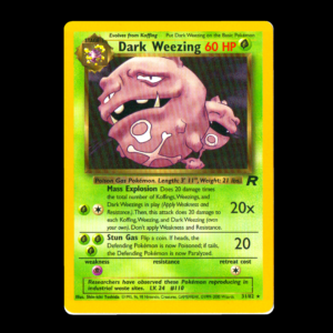 Dark Weezing #31 Team Rocket English (MP)