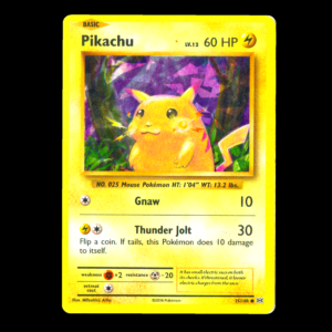 Pikachu [Cracked Ice Holo] Evolutions English (MP)