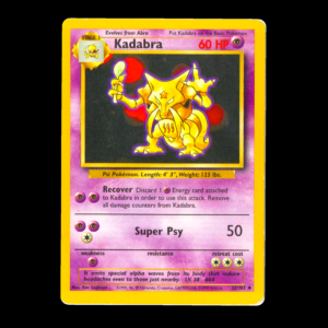 Kadabra Base Set English (MP)