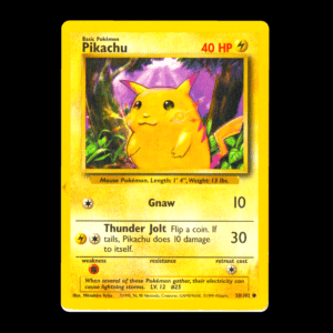 Pikachu Base Set English (HP)