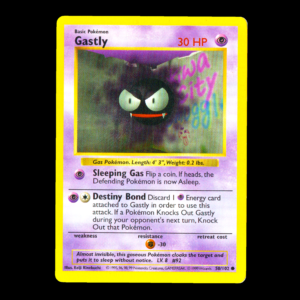 Gastly [Shadowless] Base Set English (MP)