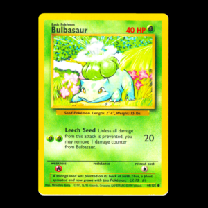 Bulbasaur Base Set English (LP)