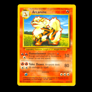 Arcanine Base Set English (HP)
