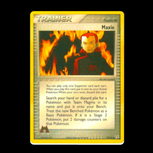 Maxie Magma & Team Aqua English (LP)