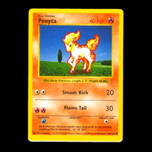 Ponyta Base Set English (MP)