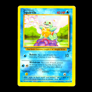 Squirtle Base Set 2 English (HP)