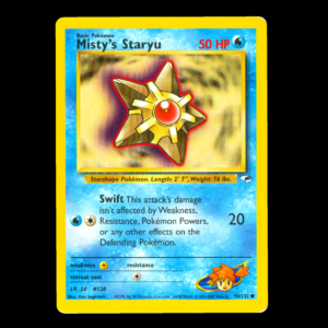Misty's Staryu Gym Heroes English (LP)