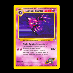 Sabrina's Haunter Gym Heroes English (VLP)