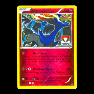 Xerneas Pokemon League Stamped XY Promo English (LP)