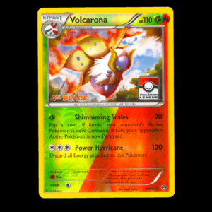 [4th Place] Volcarona Pokemon League Winner Promo English (LP)