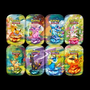 Prismatic Evolutions Mini Tin English (Sealed) [One Tin: Random Art]