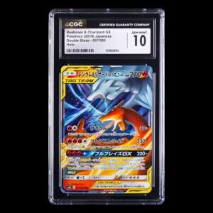Charizard & Reshiram Tag Team CGC 10
