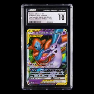 Espeon & Deoxys Tag Team Japanese CGC 10
